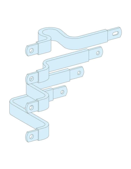 Schneider NS250 4P 250A fester horizontaler Anschluss mit Hebel LVS04424