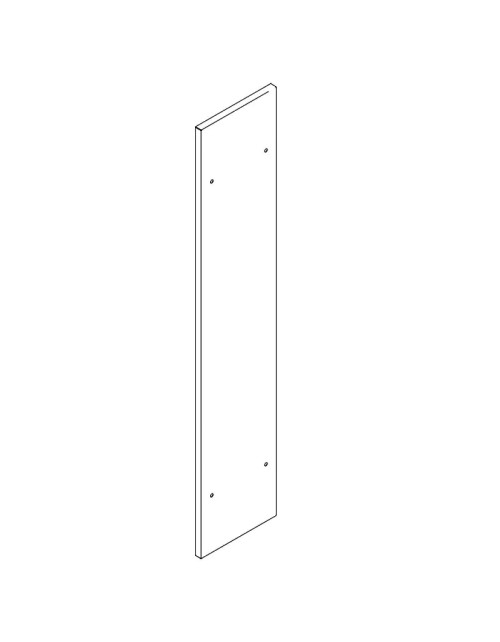 Panel lateral Bticino MAS para armarios MDX800 92090C