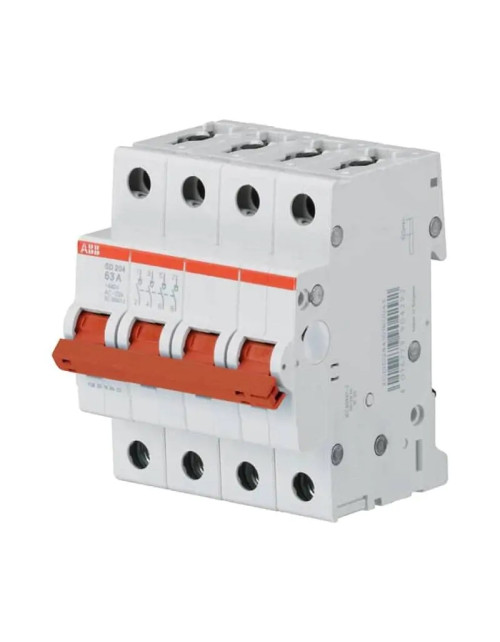 Abb SD204/25 4P 25A 4 modules M990425 sectionneur