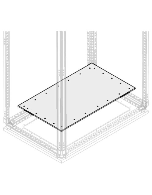 Flangia Abb ingresso cavi fissa 300x500mm PFCF3050