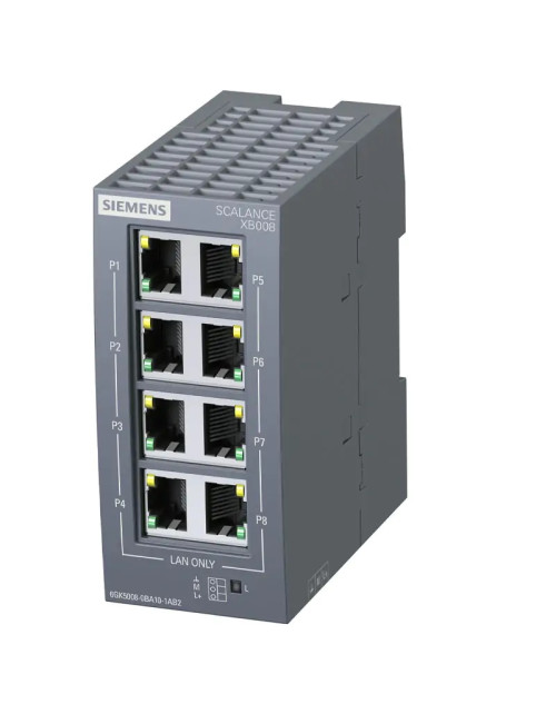 Commutateur Ethernet non géré Siemens SCALANCE XB008 6GK50080BA101AB2