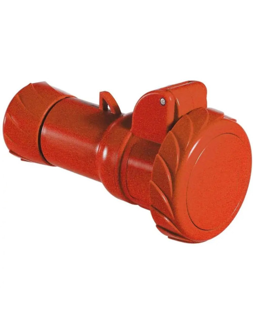 Toma móvil industrial Schneider 3X16A+NT 400V IP67 rojo PKY16M735