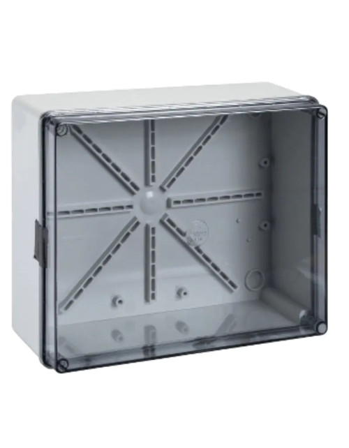 Caja Schneider tapa transparente IP55 240X190X90 SL00958