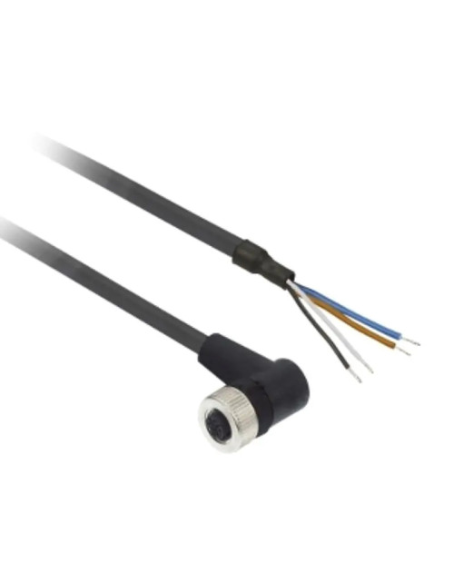 Conector precableado Telemecanique con cable de 10 metros XZCP1241L10