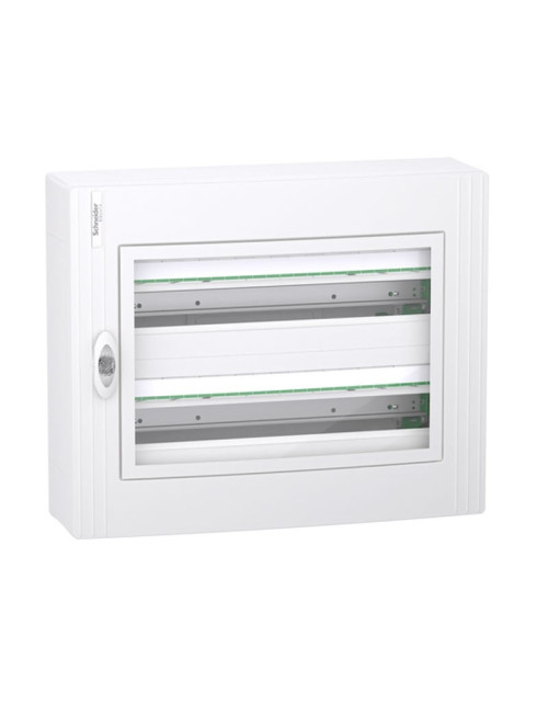 Schneider PRISMASET XS wall-mounted switchboard with transparent door 48M LVSXM224