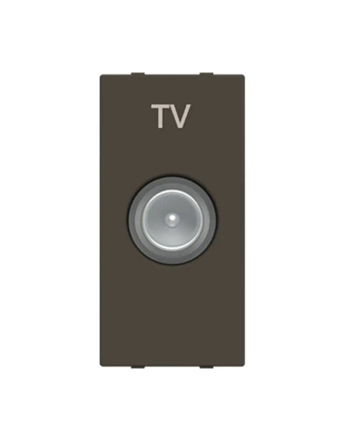 Pass-through TV socket Abb Zenit N2150.8 AN Type M Anthracite Z1134AN