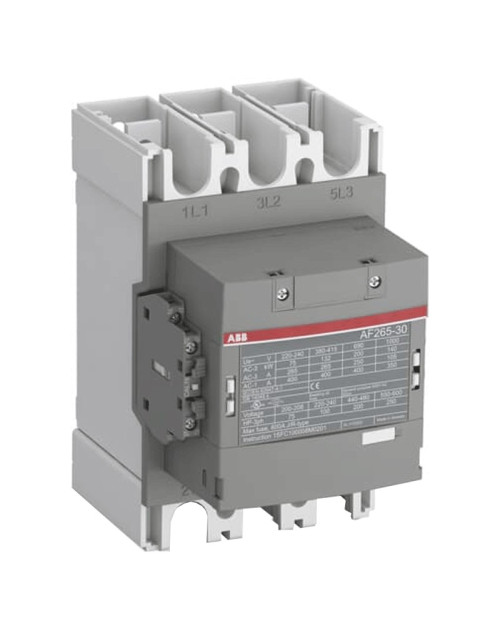 ABB contactor 3 poles 265A 100-250V ac/dc . AF265301113