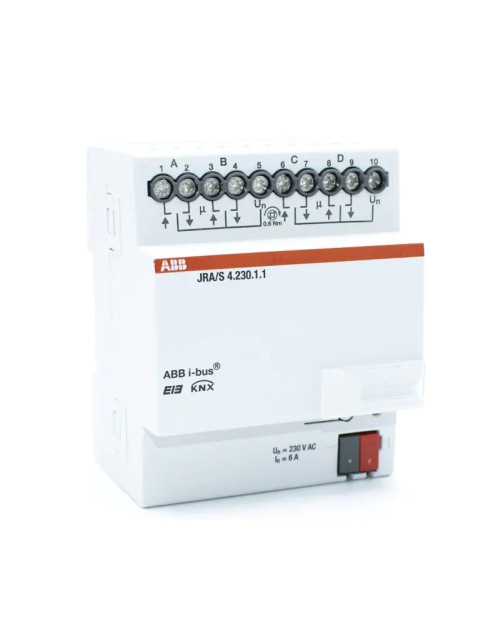 Abb KNX JRA/S Actionneur de volet roulant à 4 canaux KNXG005