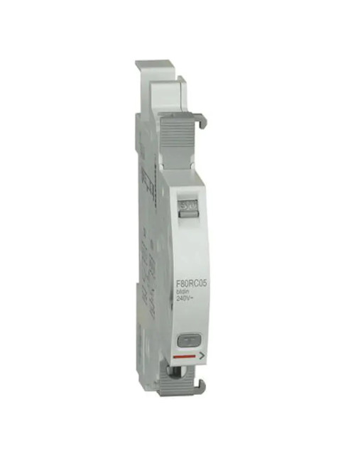 Bticino auxiliary contact switchable into alarm contact F80RC05
