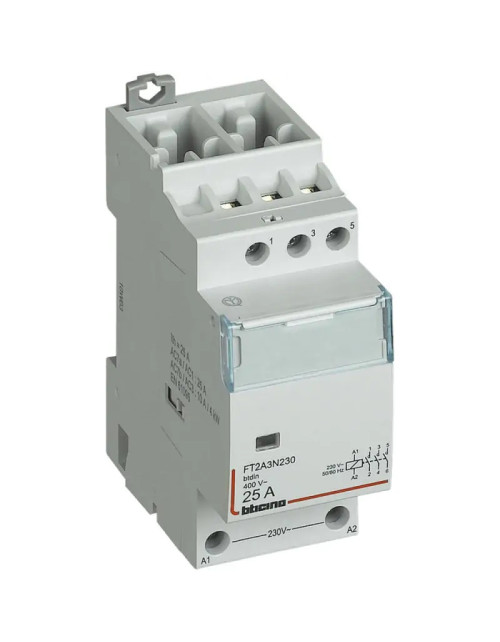 Bticino-Schütz 25A 4NO 230VAC 2 Module FT2A4N230