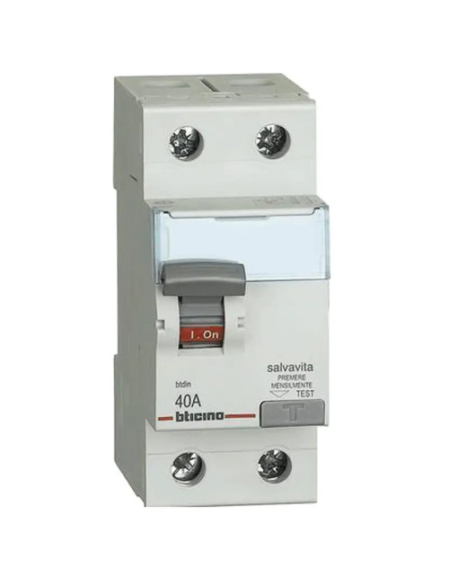 Bticino differential circuit breaker 40A AC 300MA G724AC40