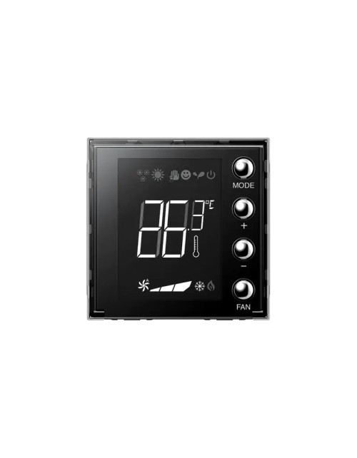 Bticino Axolute Einbauthermostat mit 2 H4691-Modulanzeigen