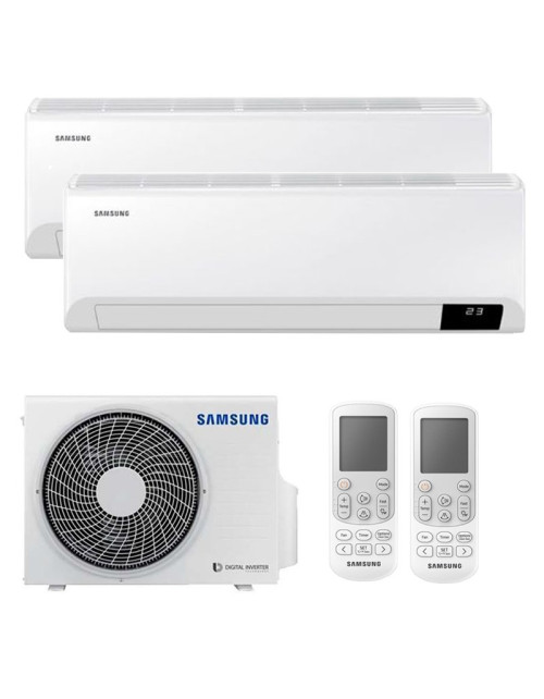 Dual-Split-Klimaanlage Samsung CEBU 12000+12000BTU