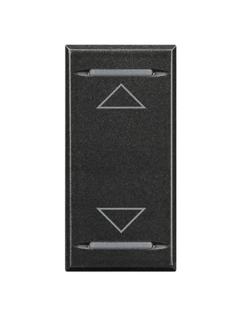 Bticino Axolute Key Cover 2 Up and Down Functions Anthracite HS4911AH