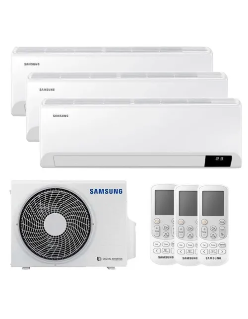 Climatizzatore Condizionatore Trial Split Samsung CEBU 9000+12000+12000BTU