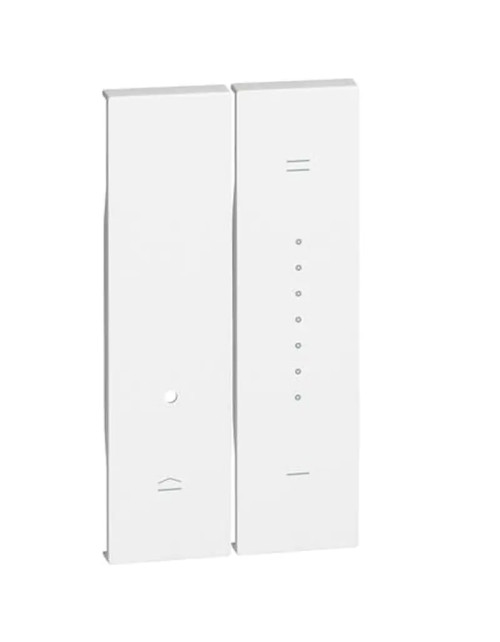 Bticino Living Now Abdeckung für Dimmer 2 Module weiß KW19