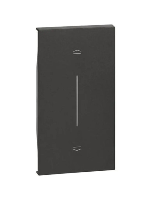 Couverture Bticino Living Now avec symbole noir UP et DOWN 2M KG05MH2