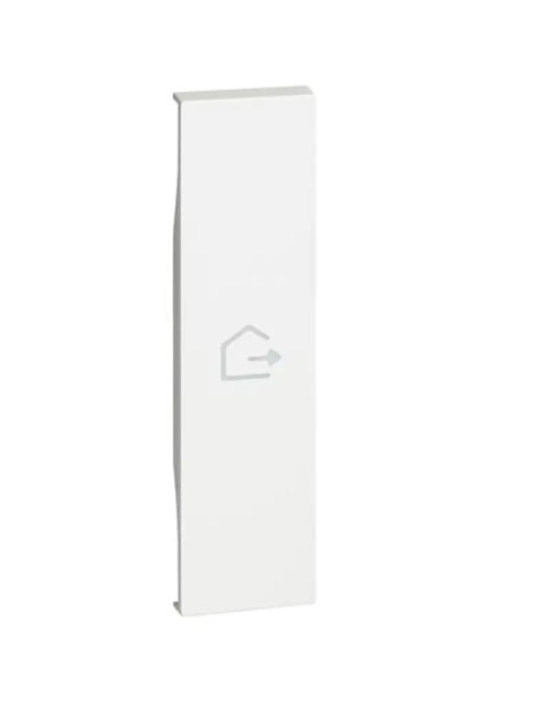 Cover Bticino Living Now con simbolo USCITA 1M bianco KW01MHGEN