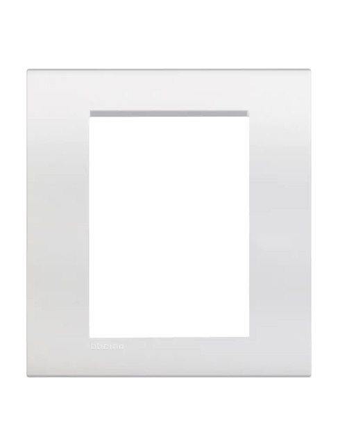 Bticino LivingLight AIR 3+3 place pure white plate LNC4826BN