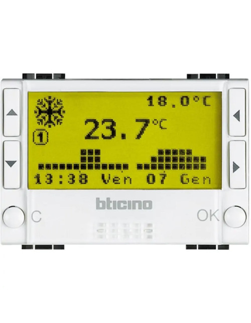 Bticino Livinglight N4451 Zeitthermostat