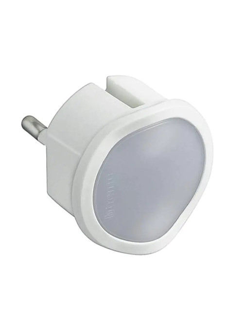 Adaptador de luz automático Bticino con interruptor crepuscular, enchufe alemán, blanco S3625DA