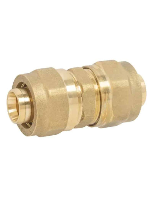 Single body sleeve Ape D 32x32 mm brass 3703L03232