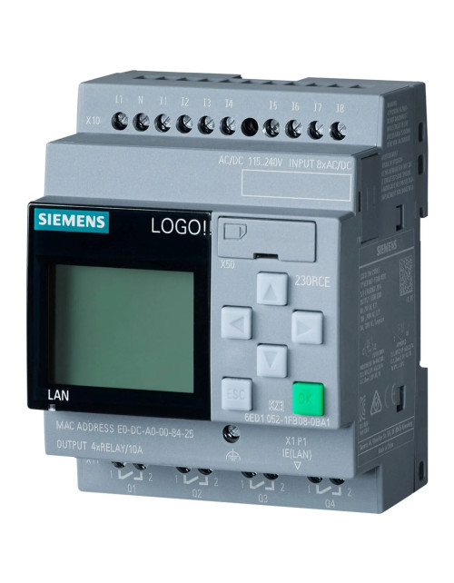 Modulo di Controllo Siemens LOGO! 230RCE 8DI/4DO 400