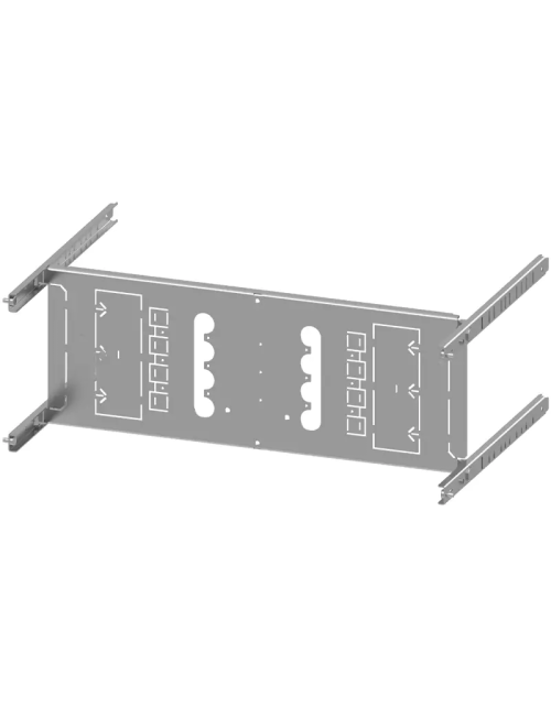 Kit plaque de montage 4 pôles Siemens Sivacon 3VA12 8PQ60008BA05