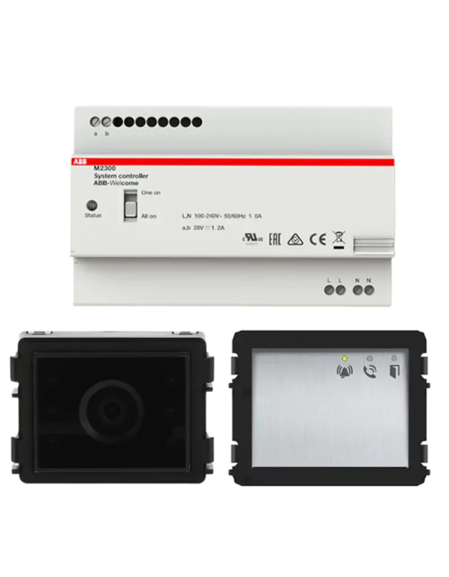 Abb Star video intercom basic kit for condominiums WLK206X