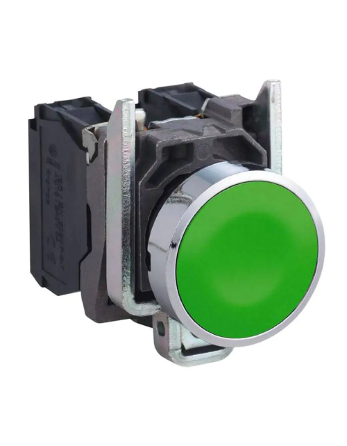 Pulsador Completo Telemecanique Verde 1NO XB4BA31