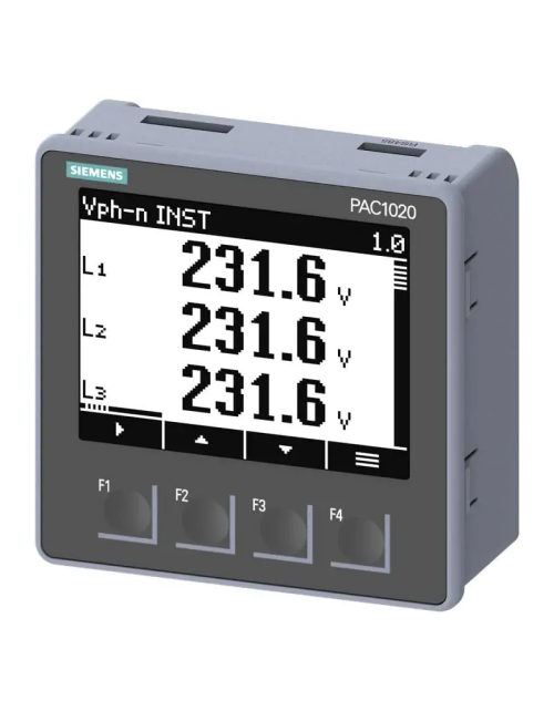 Module de contrôle d'alimentation Siemens Sentron PAC1020 230 V AC/DC 7KM10200BA011DA0