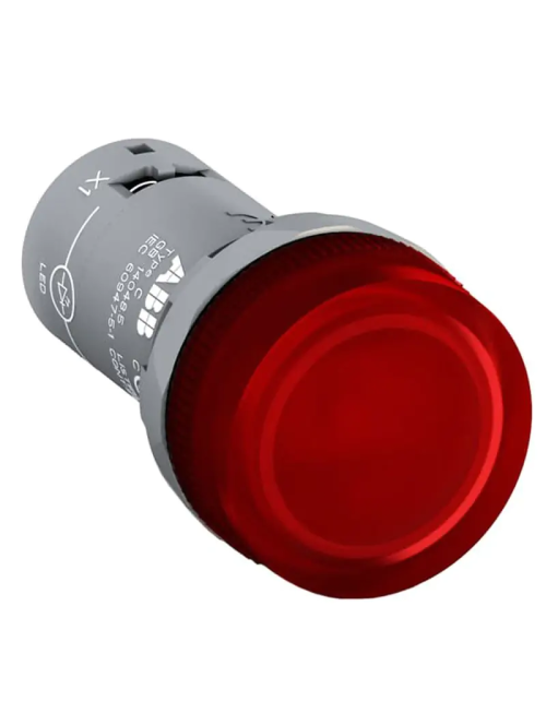 Lampada Spia ABB CL2-515R con LED integrato Rosso 110-130V CL2515R