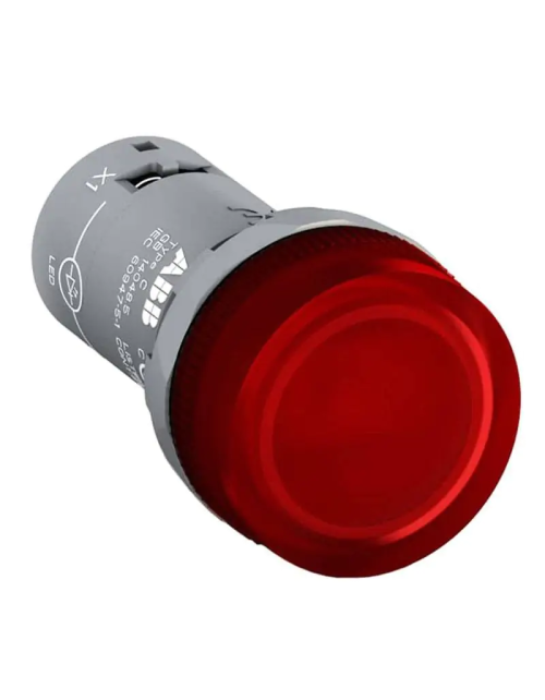 Lampada spia Abb CL2-523R con LED integrato rosso 230V CL2523R