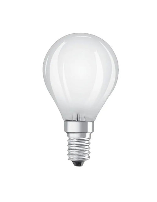 Lampadina a sfera Led Osram 6,5W 2700K attacco E14 PRACP60827SE1G2