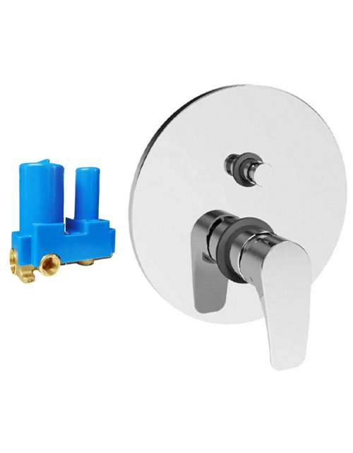 Built-in shower mixer with diverter Paffoni Lime 2 Ways LM015CR