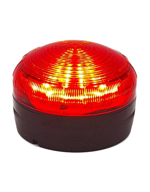 Red 5W battery-powered SOS Light Sirena signaling light 74752