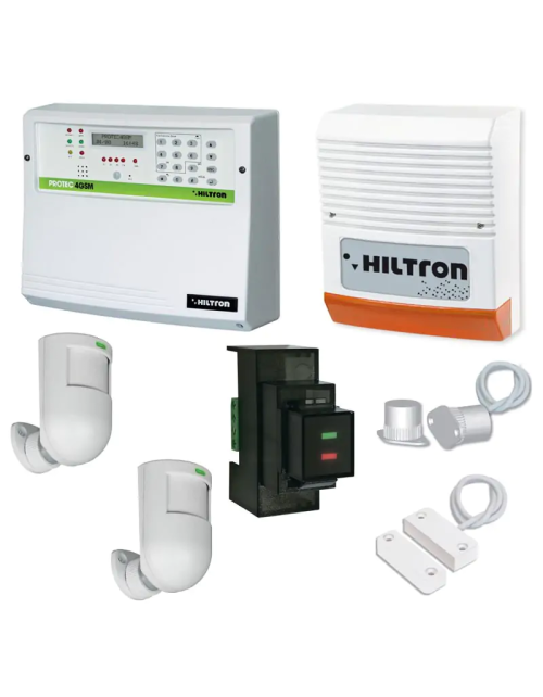 Hiltron central kit PROTEC 4 GSM combiner and accessories KPROTEC4GSM