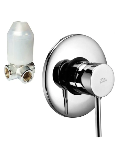 Built-in single-lever shower mixer Paffoni Light chrome LIG010CR