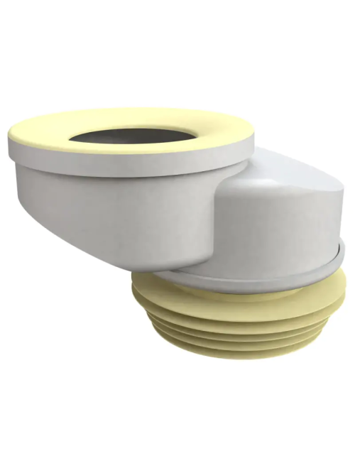 Manicotto per WC Bonomini eccentrico 60 mm in plastica 8429LX10C0
