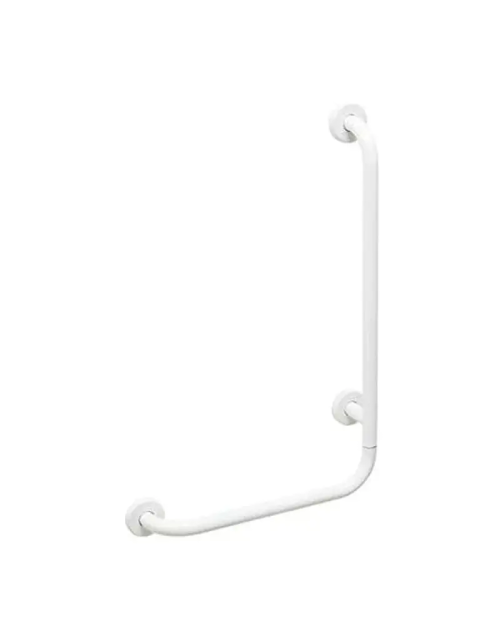 Poignée de maintien droite pour salles de bains pour handicapés Gedy Fortis 90° blanc 6490-00-02