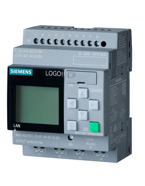 Modulo Logico Siemens LOGO! 12/24RCE 8D 6ED10521MD080BA2