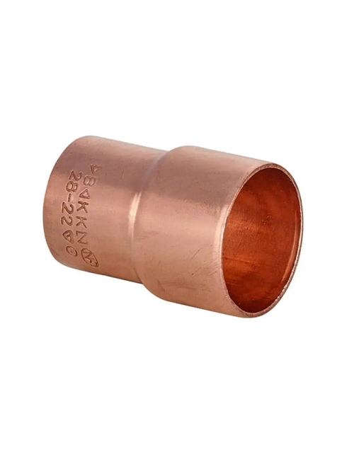 IBP reduced sleeve for water and gas M/F D 28x18 mm copper 5243 028018000