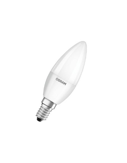 Lampadina Oliva LED Osram VALUE 5,5W E14 4000K VCB40840SE1G6