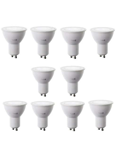 Beghelli LED Bulb Kit 7W GU10 4000K 10 pieces 56858