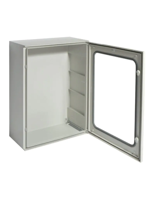 Quadro elettrico in poliestere Hager Orion Plus 80X60X30 porta in vetro IP65 FL279B