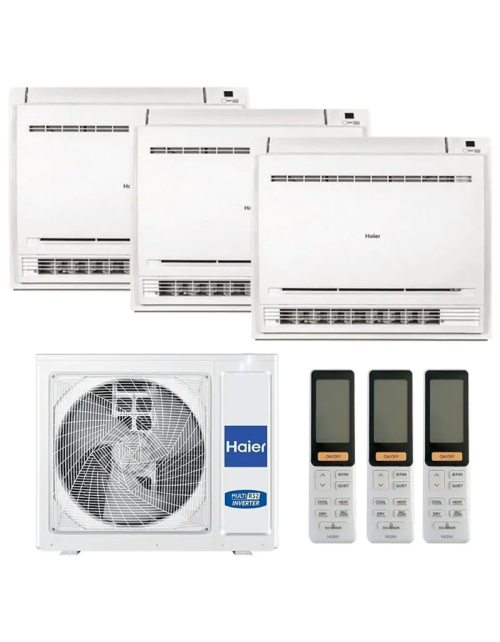 Climatizzatore Trial Console Haier 2,5kW+3,5kW+3,5kW R32 WIFI