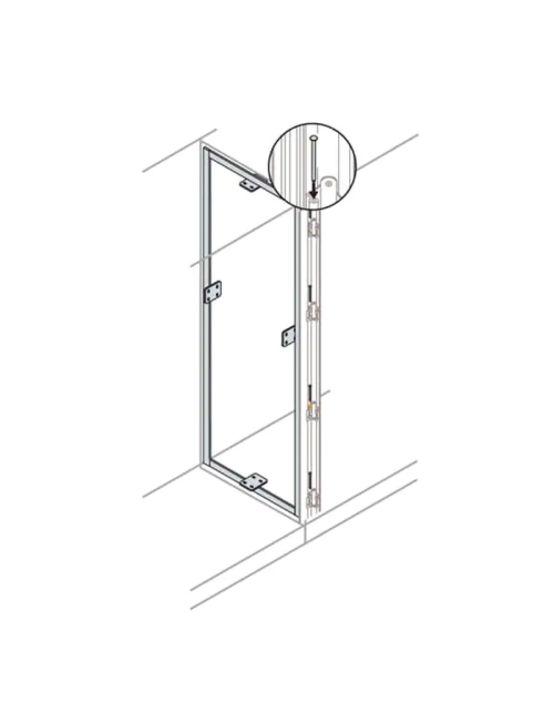 Abb union kit for IS2 cabinets and cabinets in EV0003 steel