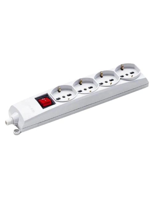 Master universal power strip 4 sockets with switch 73490