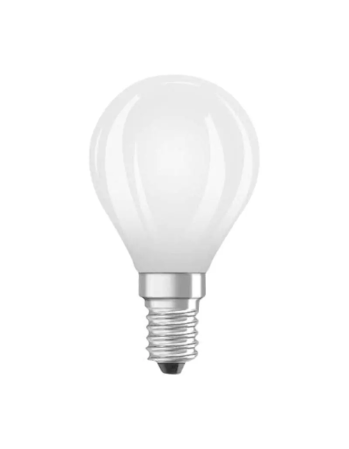 Bombilla LED bola Ledvance Osram 4.2W E14 2700K SCP40D927SE11