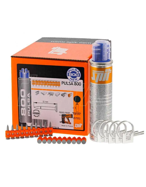 KIT 1500 Nails HC6 22 with 300 Clips Elematic 16-32 KITCHIODI3+1